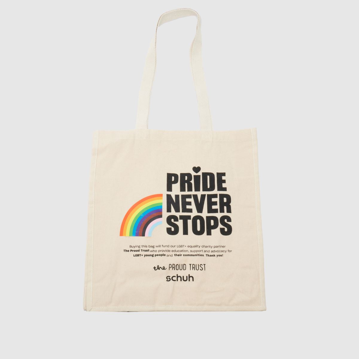 schuh schuh Proud Trust Canvas Bag in Natural