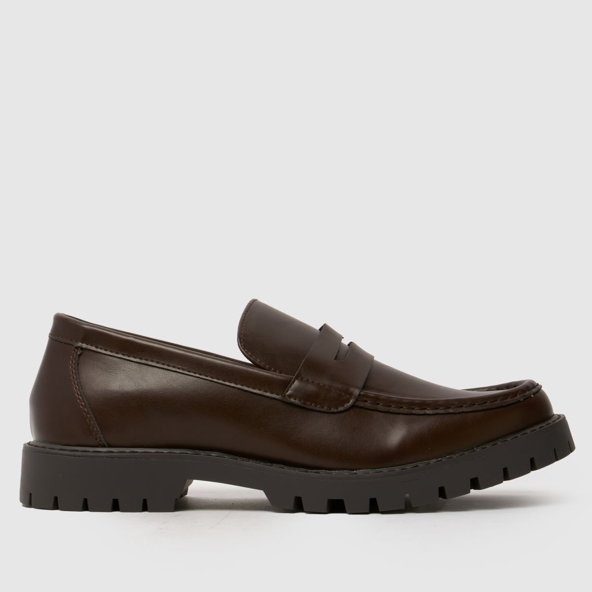 schuh schuh Ravi Chunky Loafer in Brown