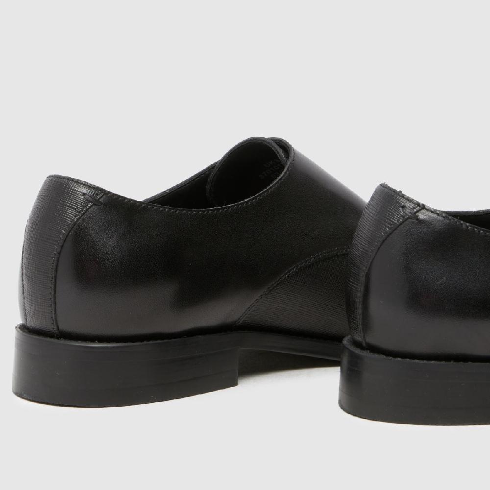 Schuh Schuh Rocky Leather Monk In Black