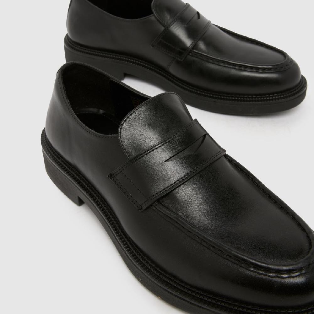 Schuh Schuh Rykard Leather Loafer In Black