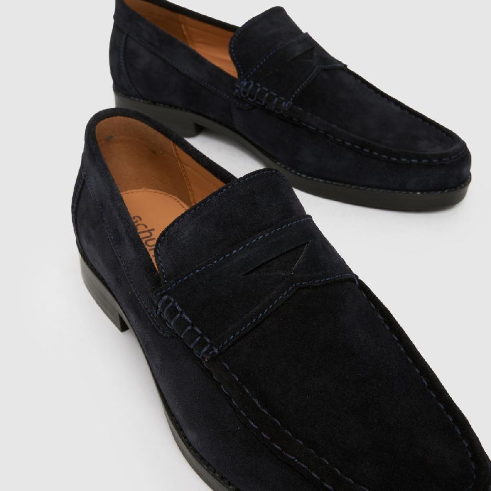 Schuh Schuh Ryle Suede Loafer In Navy