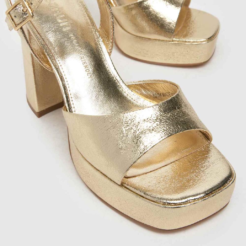 Schuh Schuh Sabina Platform In Gold