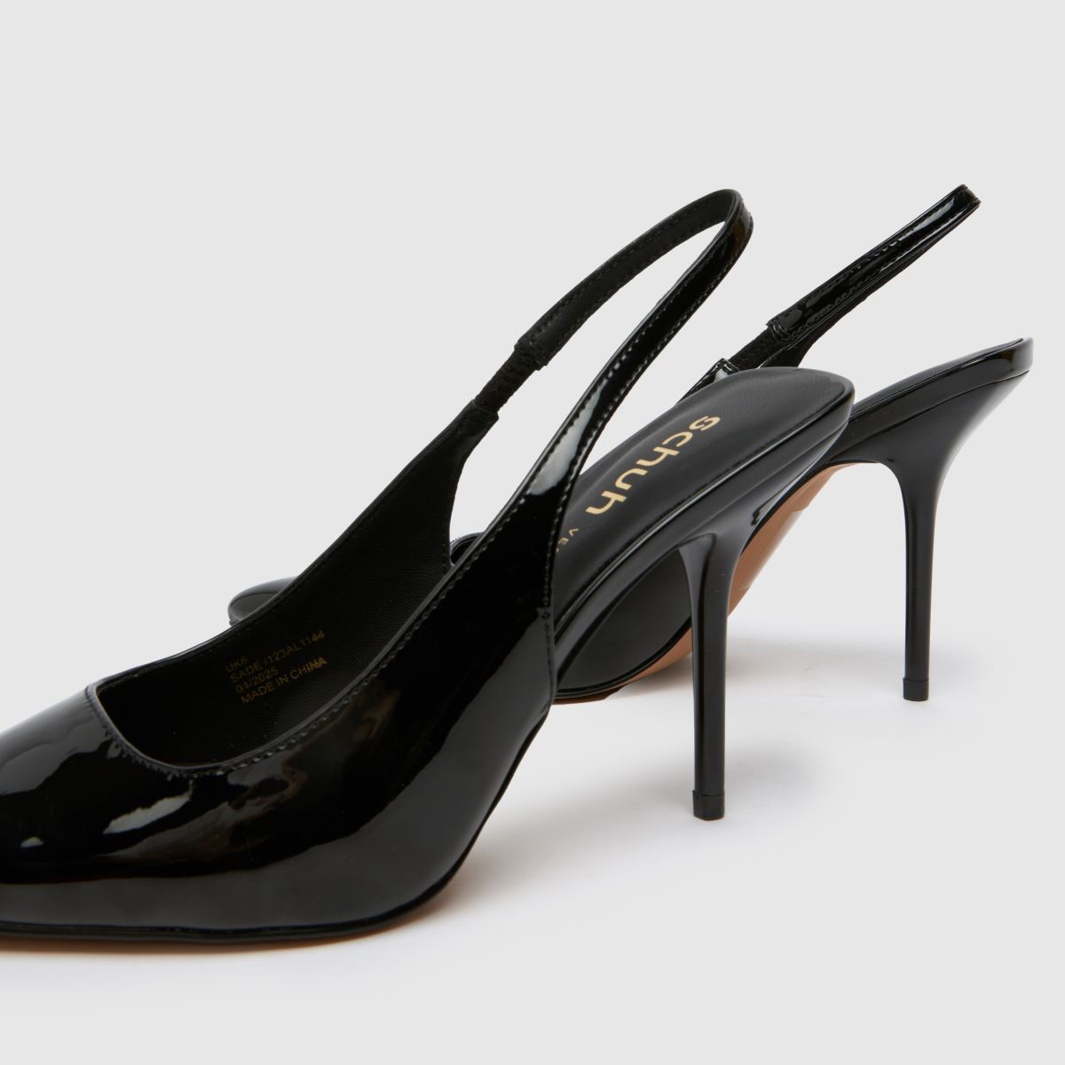 Schuh Schuh Sade Slingback Court In Black