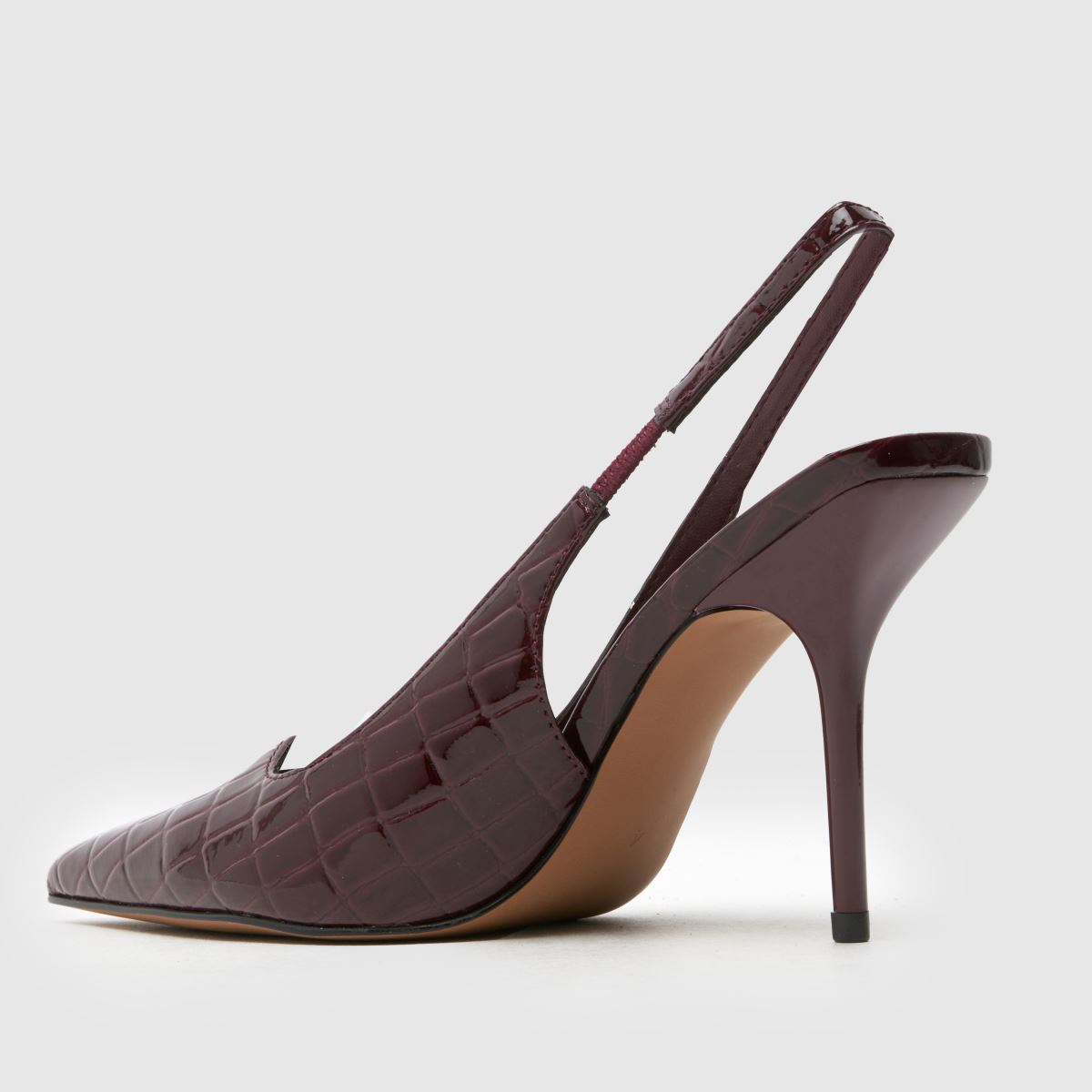 Schuh Schuh Sade Slingback Court In Burgundy