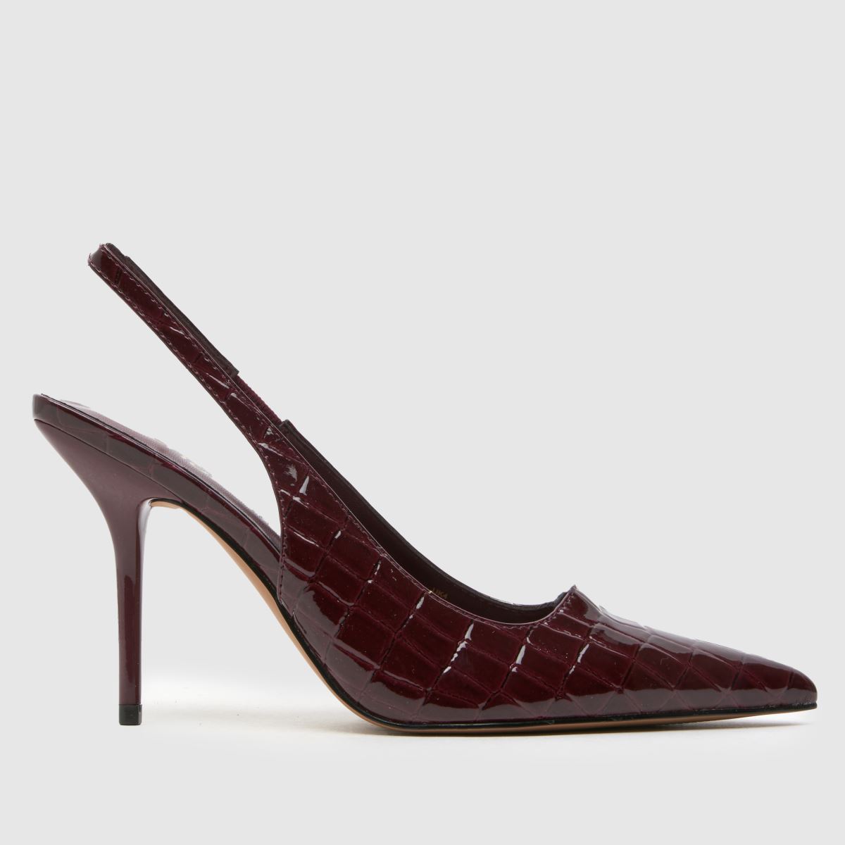 schuh schuh Sade Slingback Court in Burgundy