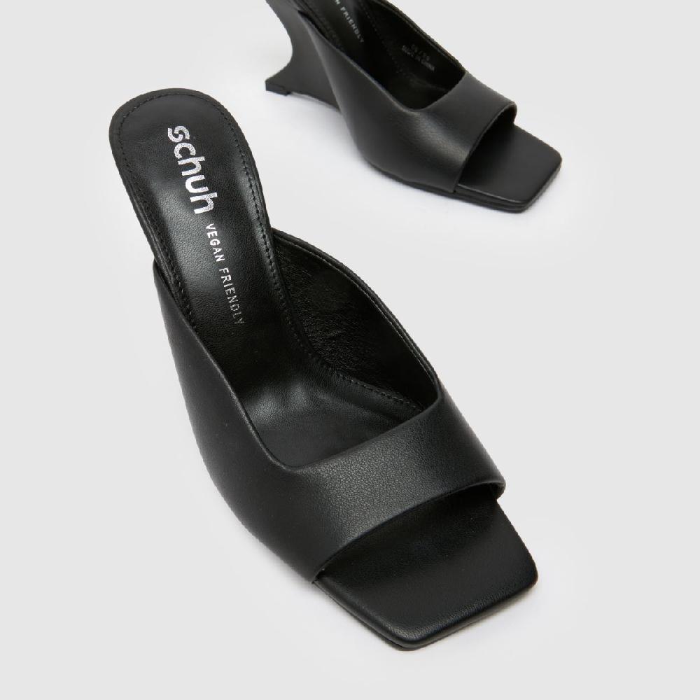 Schuh Schuh Stormi Wedge Mule In Black