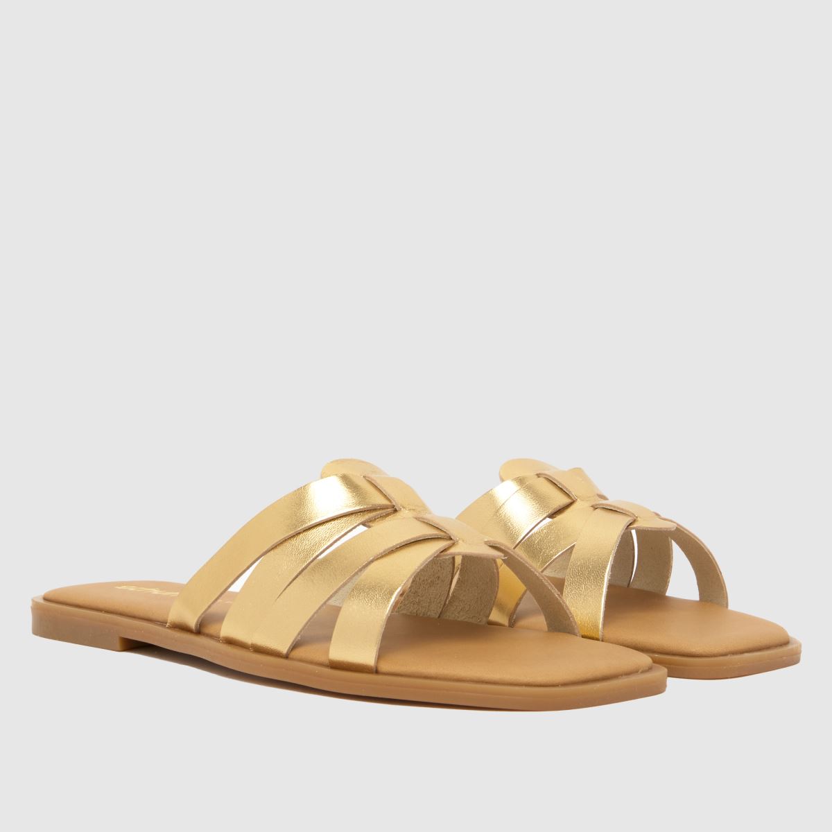 Schuh Schuh Tallie Mule In Gold