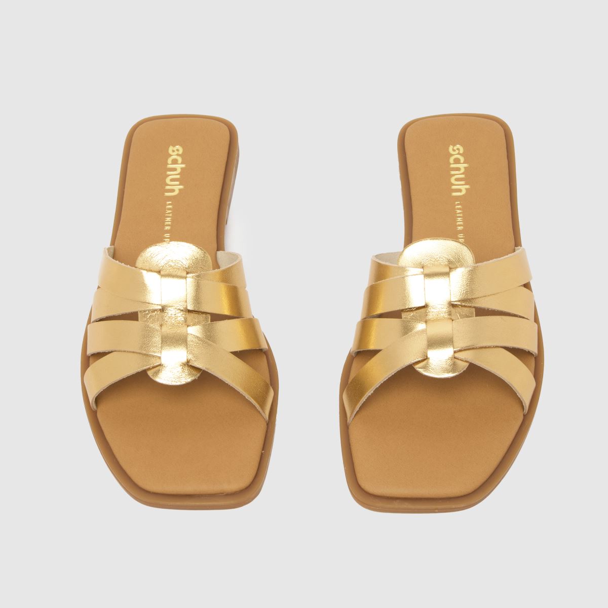 Schuh Schuh Tallie Mule In Gold