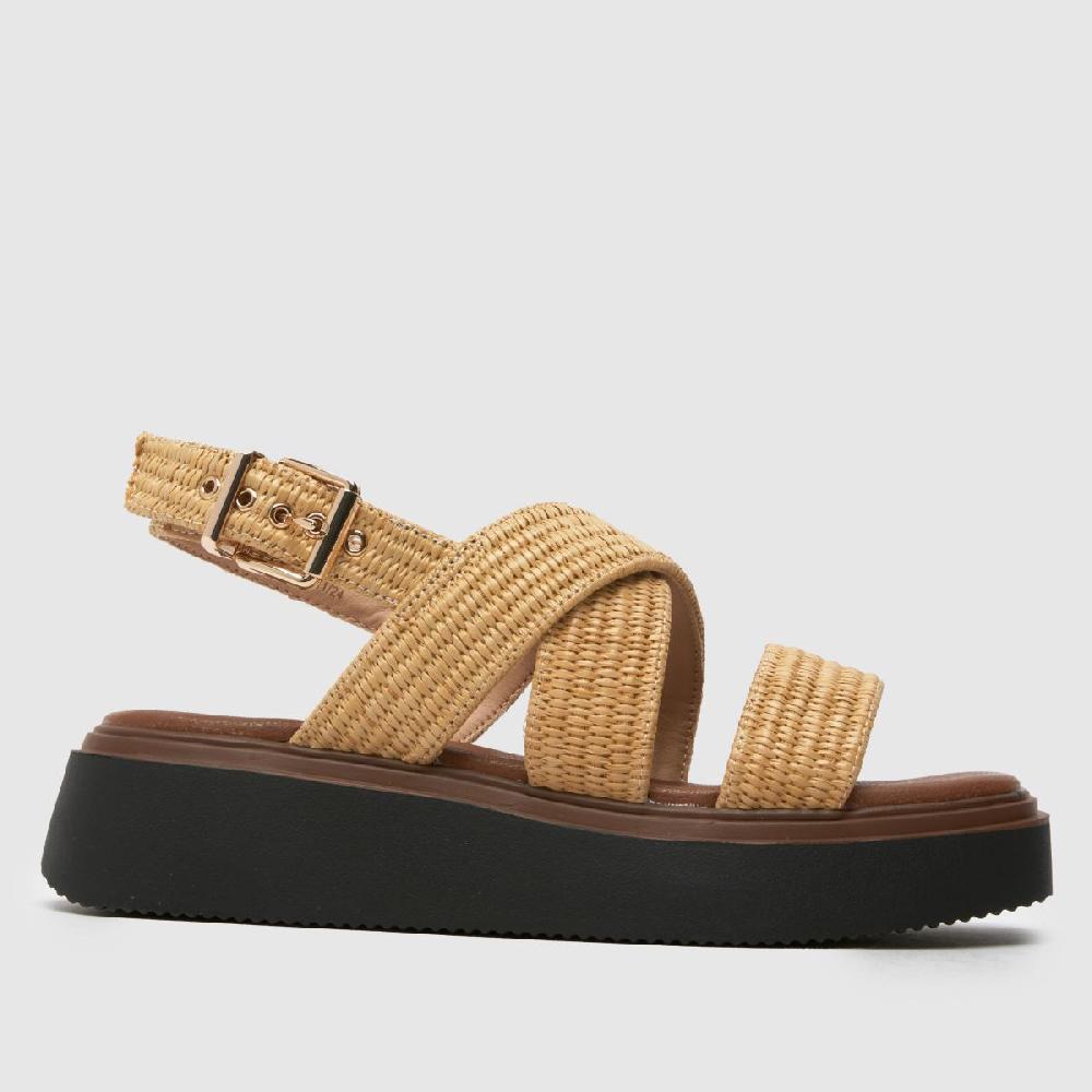 schuh schuh Tamia Platform in Natural