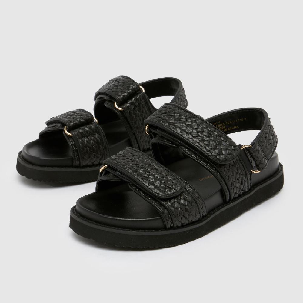 Schuh Schuh Tiesha Footbed In Black