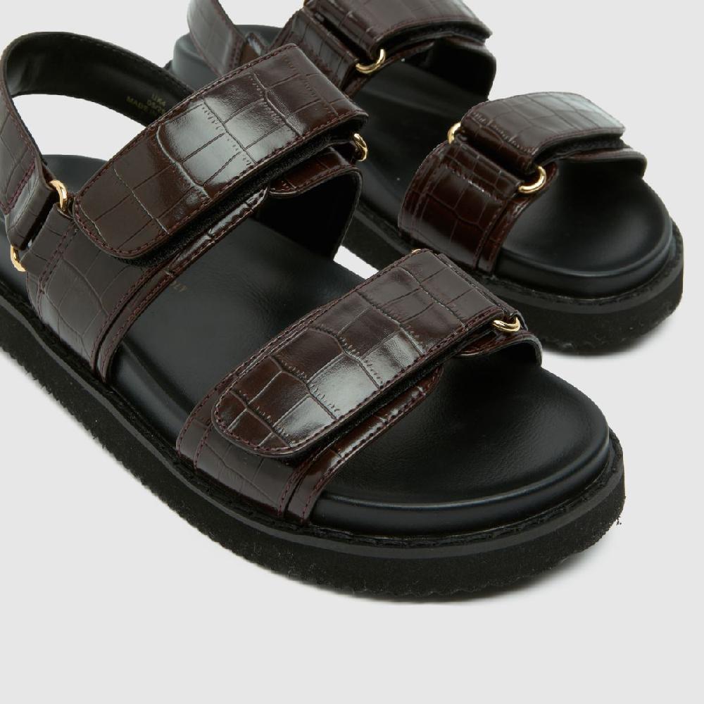 Schuh Schuh Tiesha Footbed In Brown