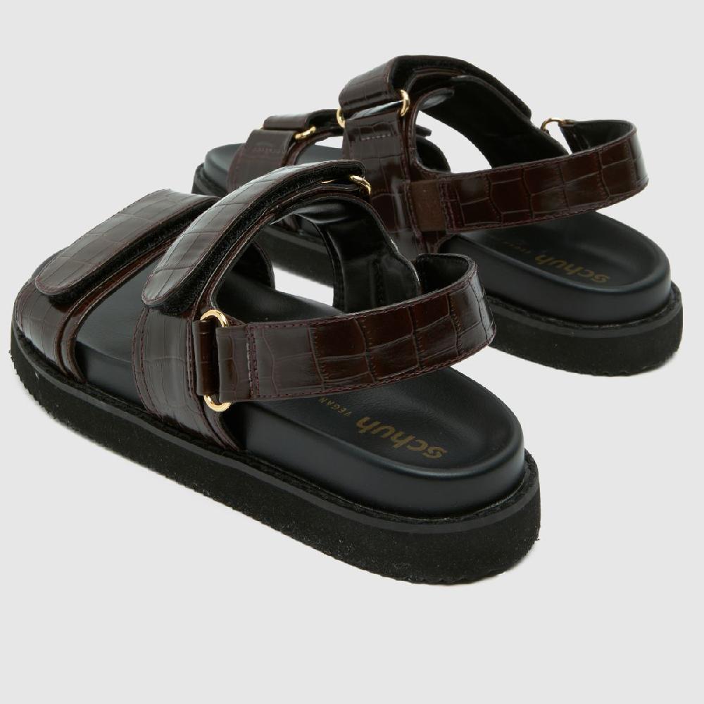 Schuh Schuh Tiesha Footbed In Brown