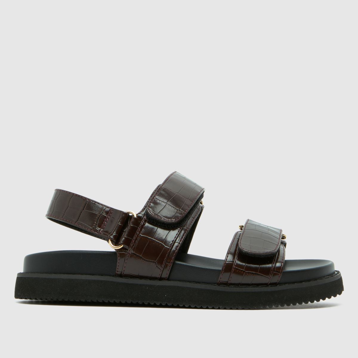 schuh schuh Tiesha Footbed in Brown