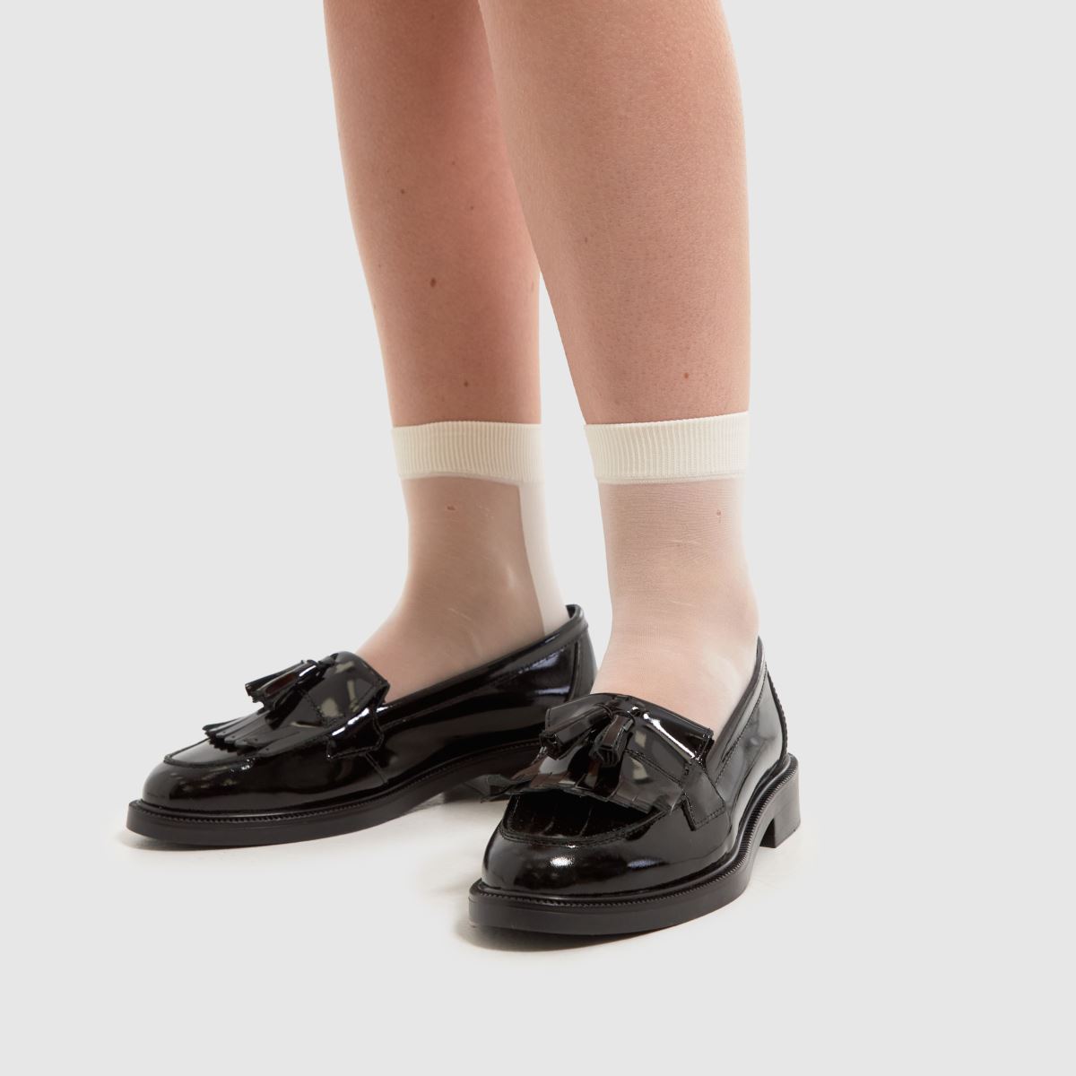 Schuh Schuh Wide Fit Lizzie Loafer In Black