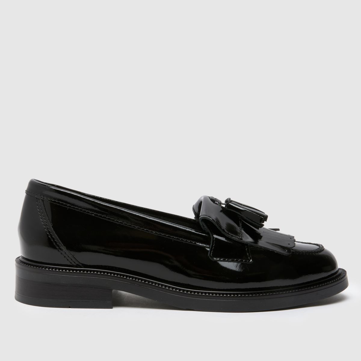 schuh schuh Wide Fit Lizzie Loafer in Black