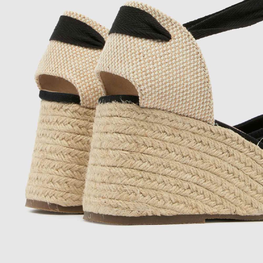 Schuh Schuh Wide Fit Veronica Espadrille In Black