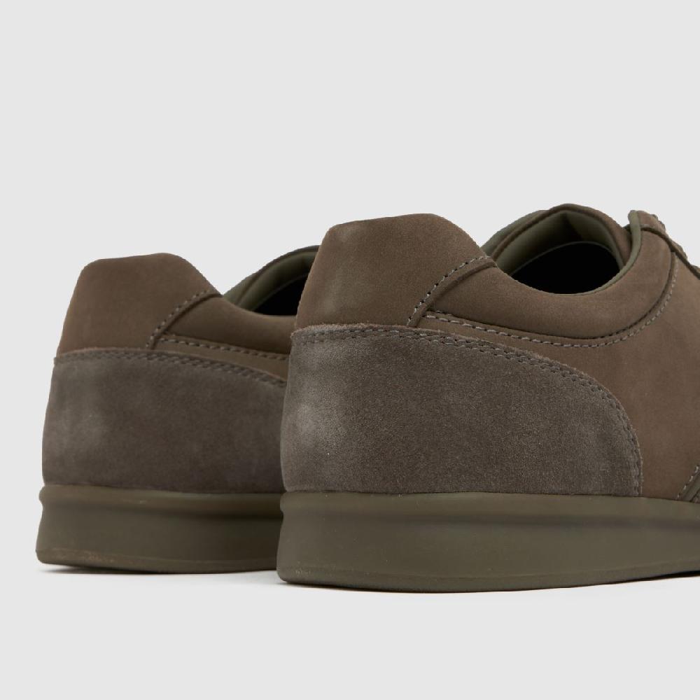 Schuh Schuh Wilbur Leather Lace Up In Grey