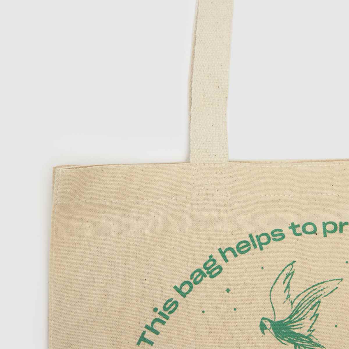 Schuh Schuh World Land Trust Canvas Bag In Natural