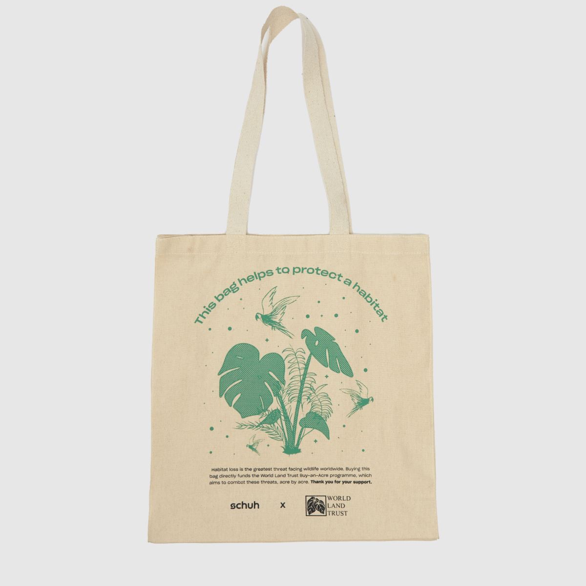 schuh schuh World Land Trust Canvas Bag in Natural