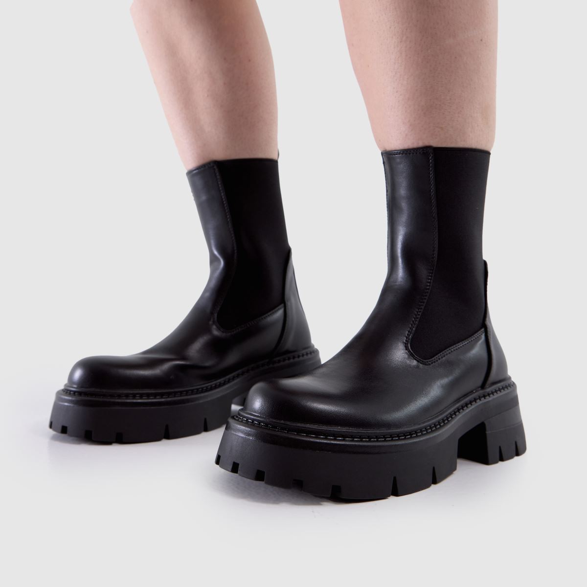 Schuh SIMMI Perez Chunky Chelsea In Black