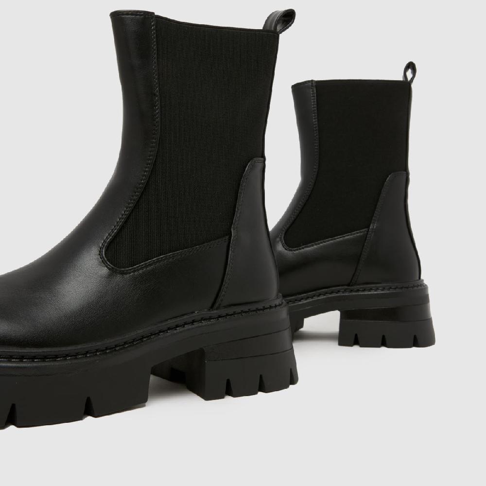 Schuh SIMMI Perez Chunky Chelsea In Black