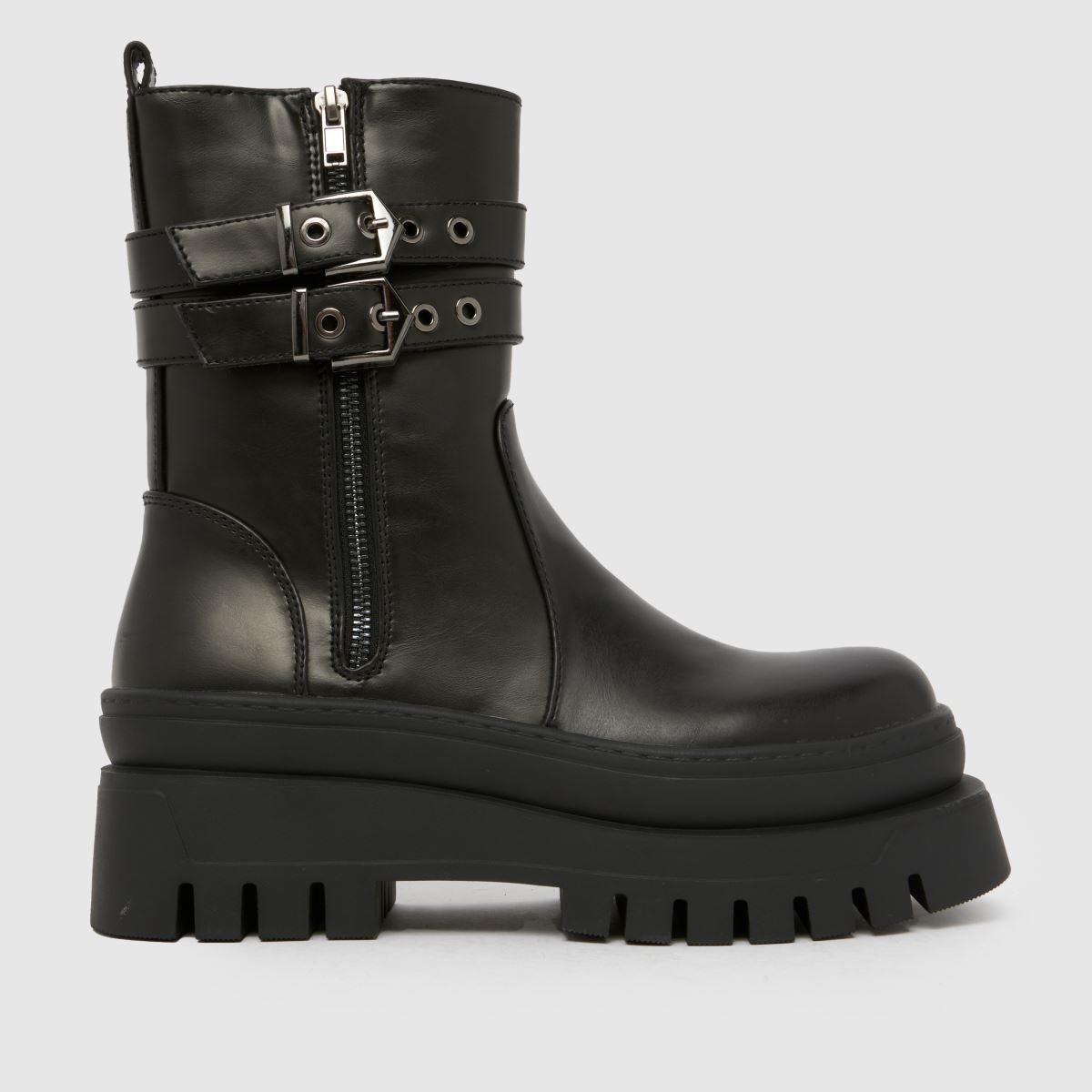 schuh SIMMI Riyad Chunky Buckle in Black