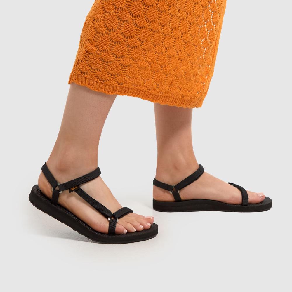 Schuh Teva Original Universal Slim In Black