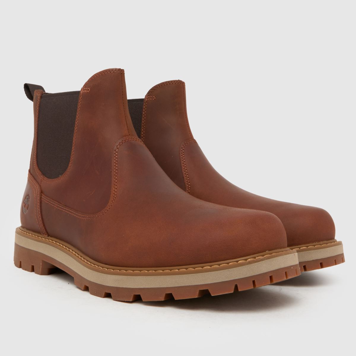 Schuh Timberland Britton Road Chelsea In Tan