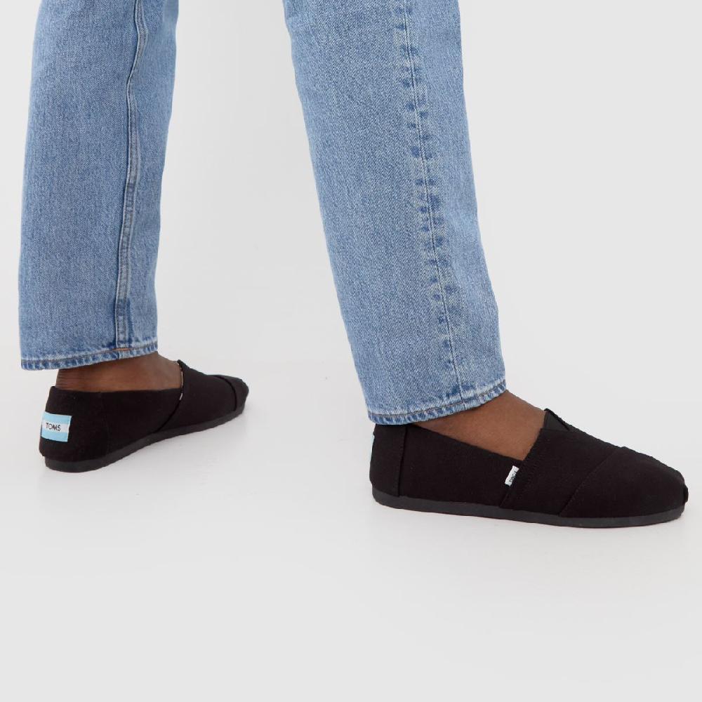 Schuh TOMS Alp Cotton In Black