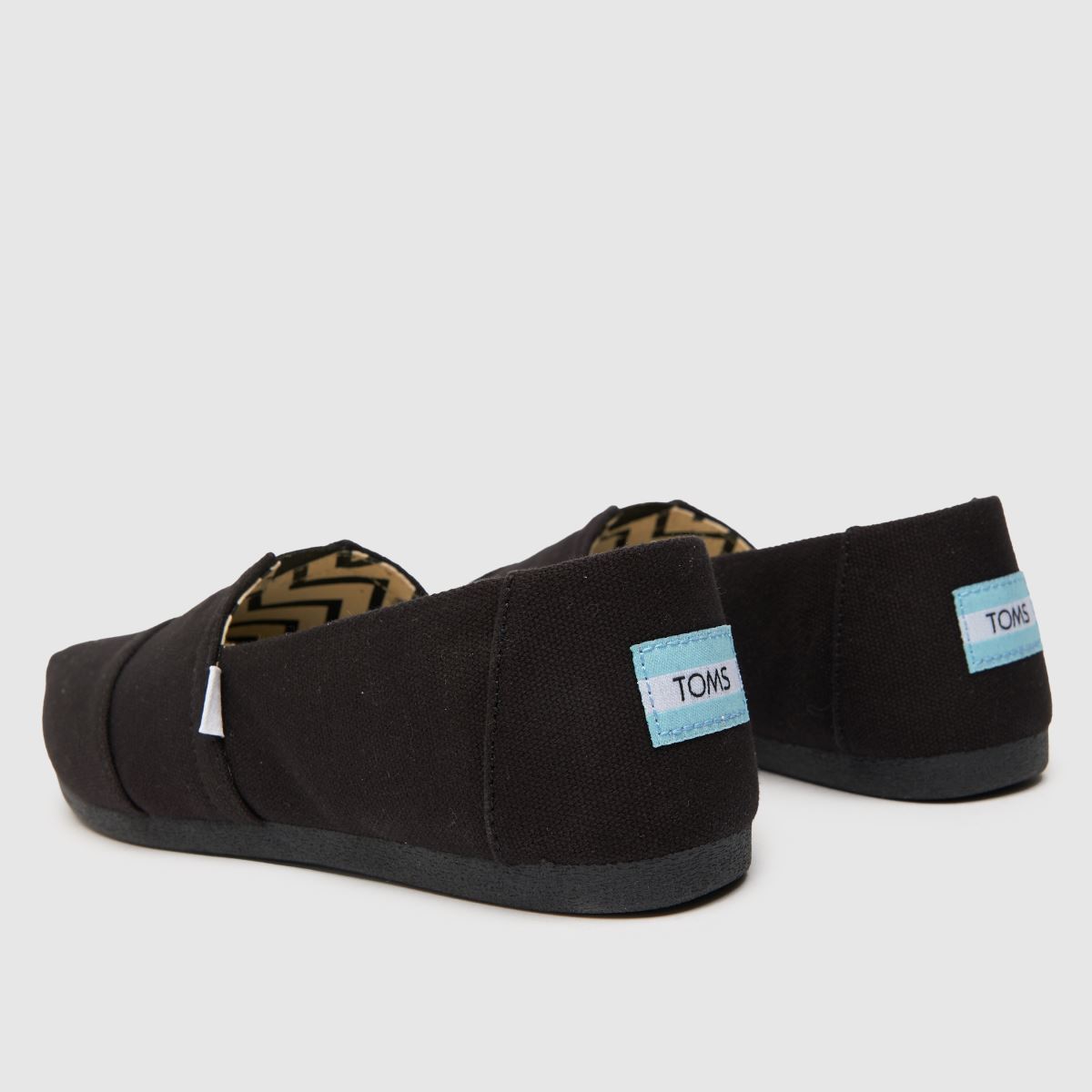 Schuh TOMS Alp Cotton In Black