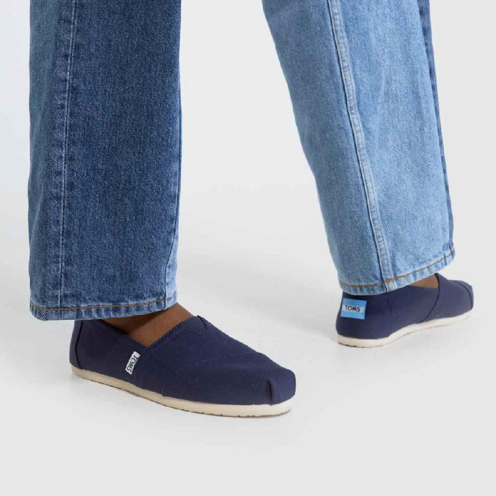Schuh TOMS Alp Cotton In Navy