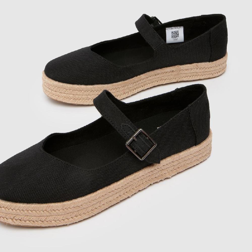 Schuh TOMS Carolina Mary Jane In Black