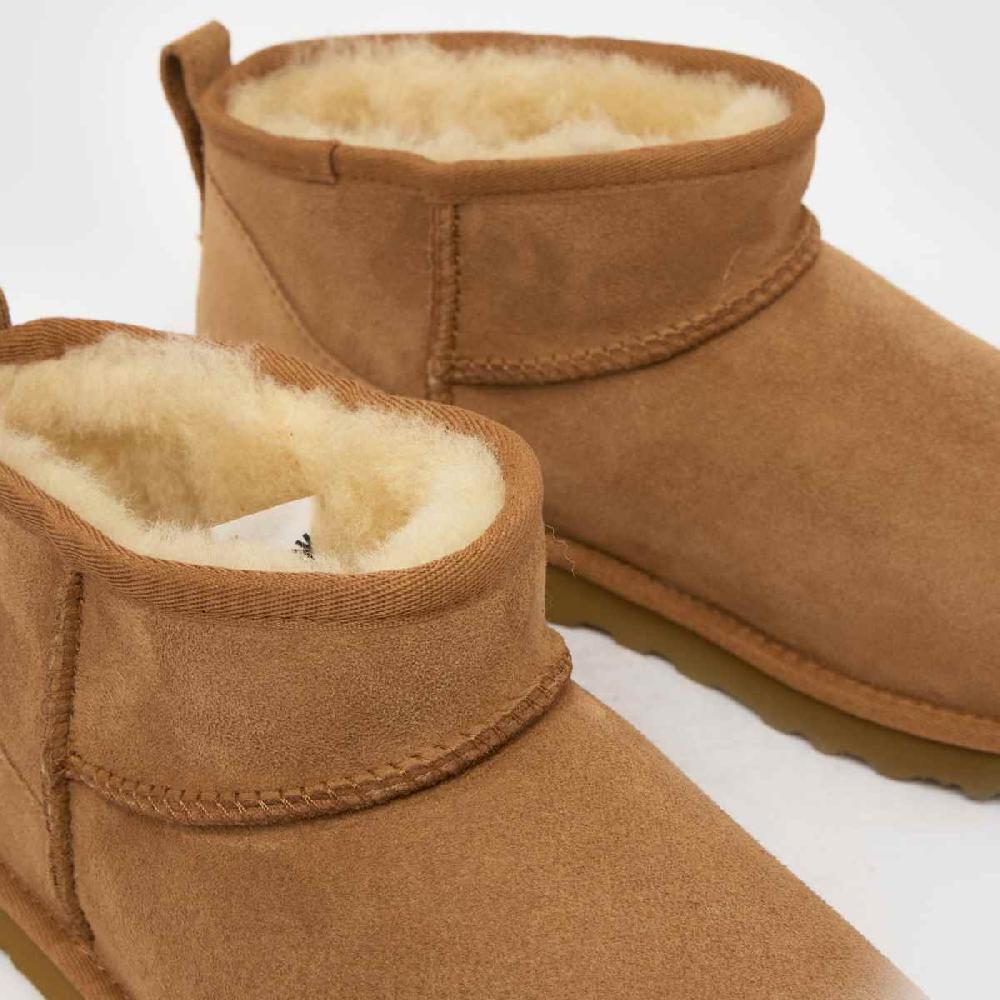 Schuh UGG Classic Ultra Mini II In Chestnut