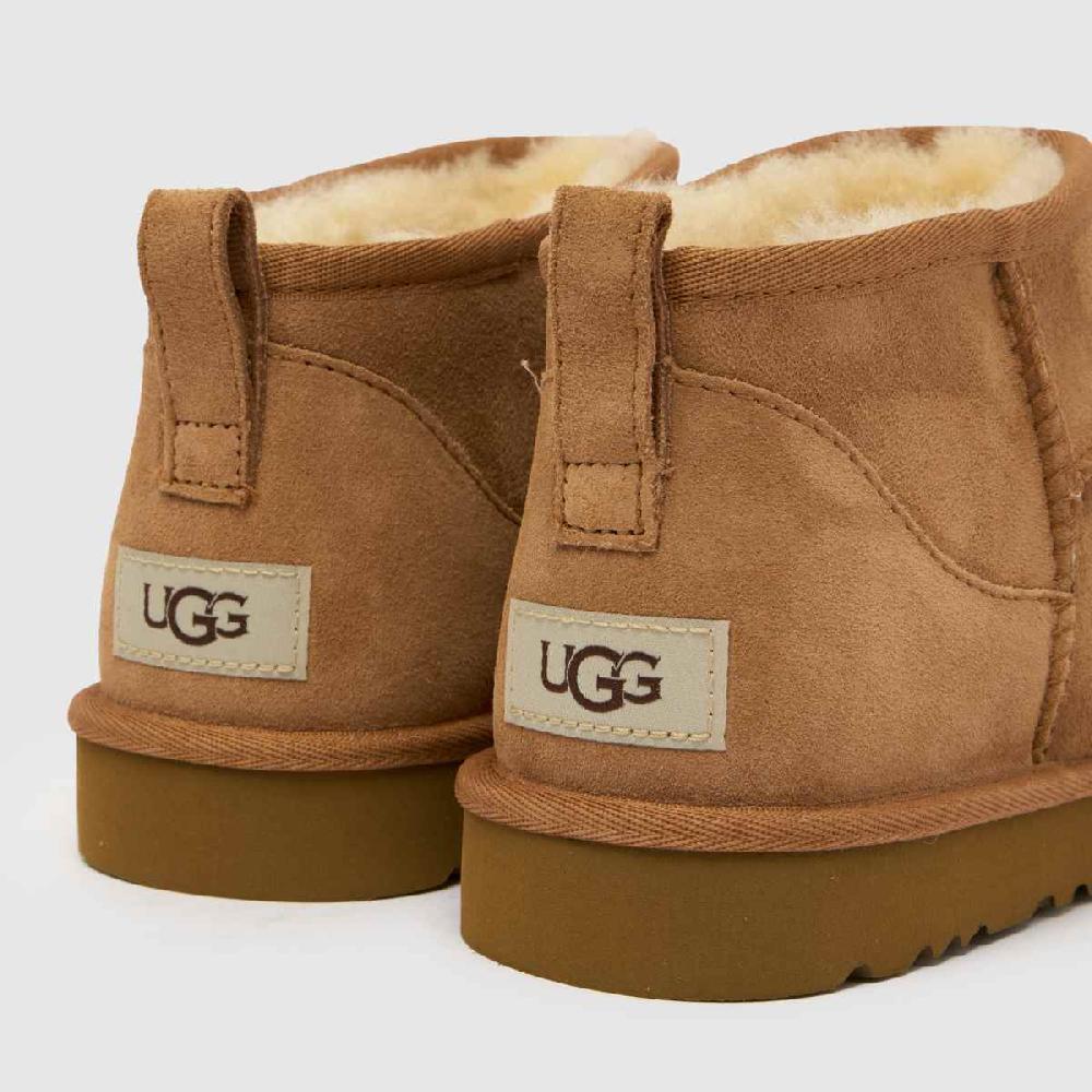 Schuh UGG Classic Ultra Mini II In Chestnut