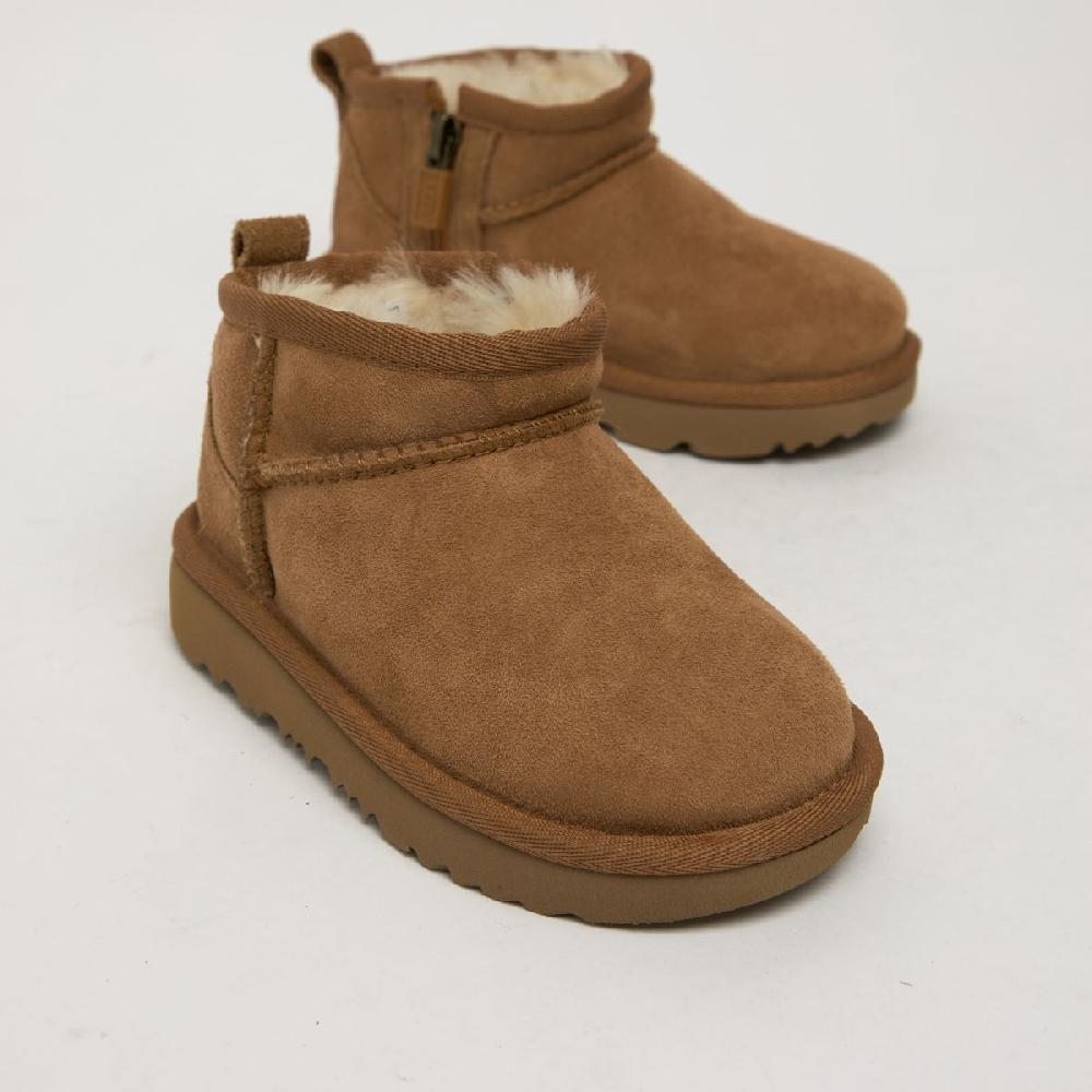 Schuh UGG Classic Ultra Mini Toddler In Chestnut