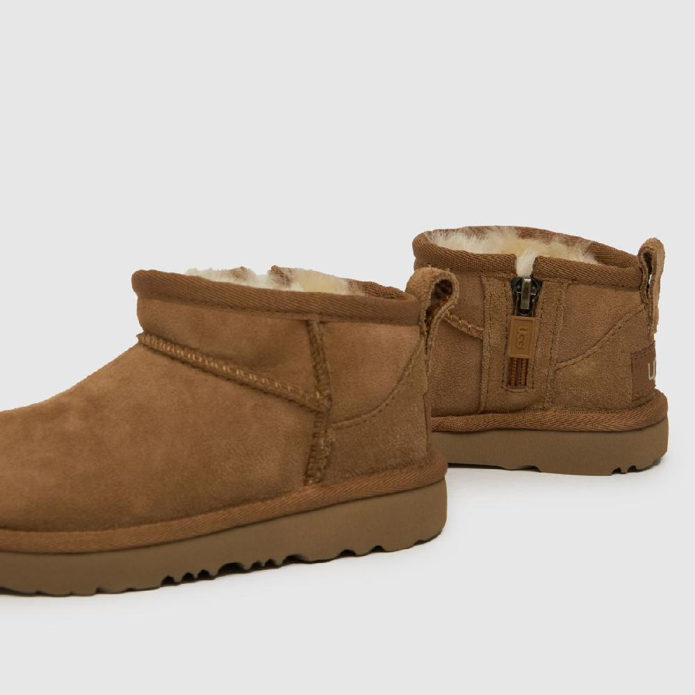 Schuh UGG Classic Ultra Mini Toddler In Chestnut