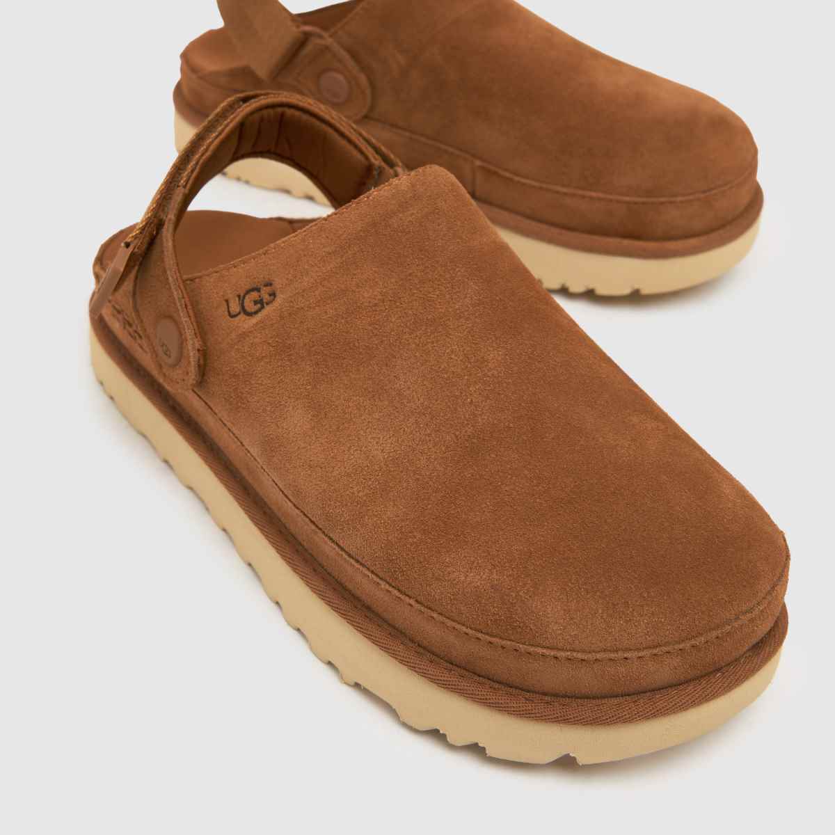 Schuh UGG Goldenstar Clog In Chestnut