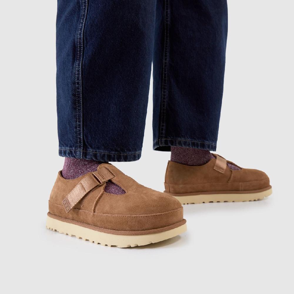 Schuh UGG Goldenstar Hi Clog In Chestnut