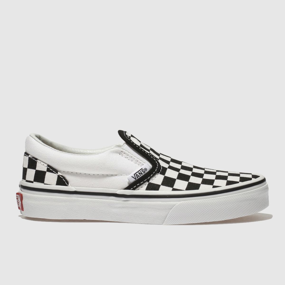 schuh Vans Classic Slip-On Junior in Black & Cream