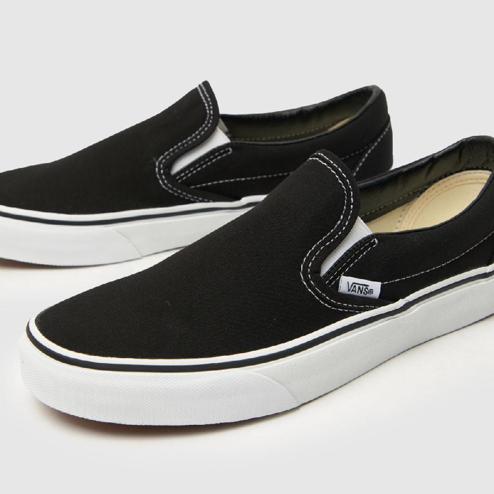 Schuh Vans Classic Slip-On Vi In Black & White