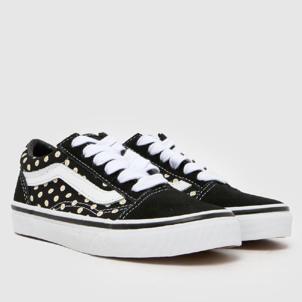 Schuh Vans Old Skool Girls Junior In Black Multi