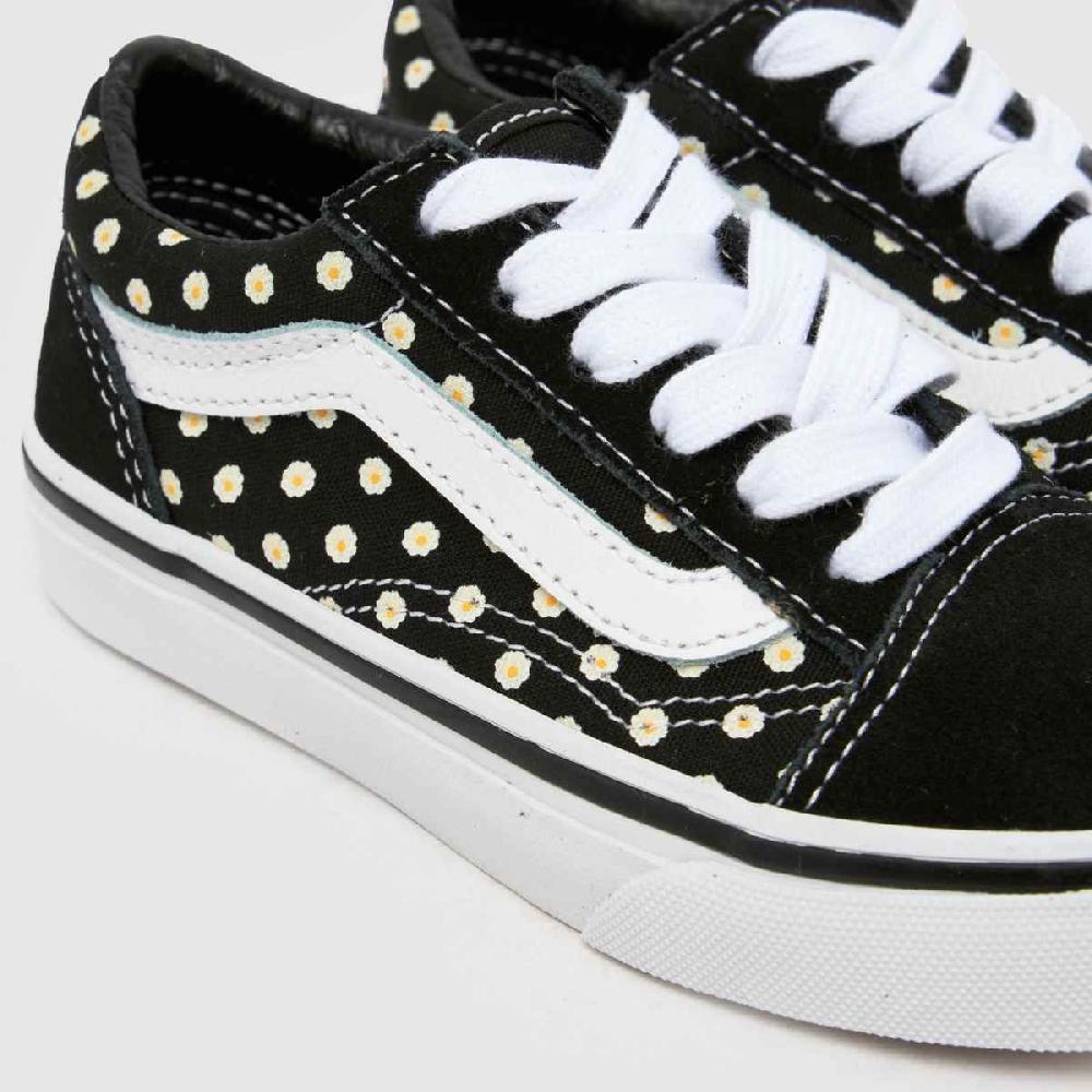 Schuh Vans Old Skool Girls Junior In Black Multi
