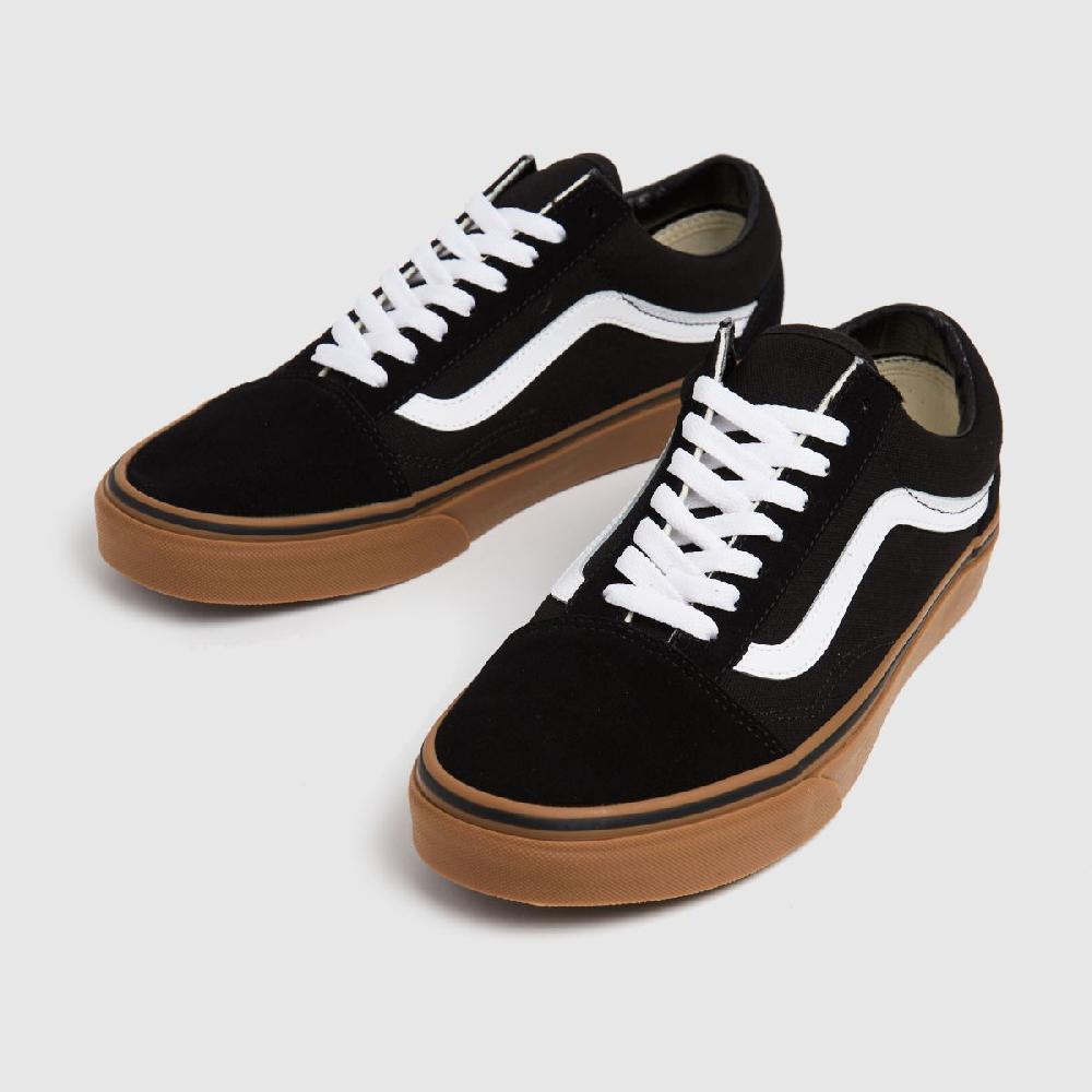 Schuh Vans Old Skool In Black & Brown