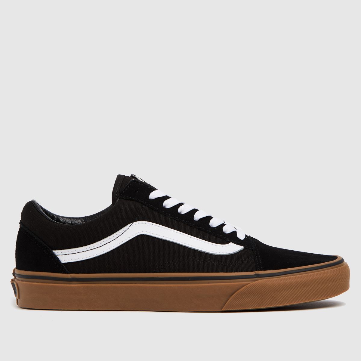 schuh Vans Old Skool in Black & Brown
