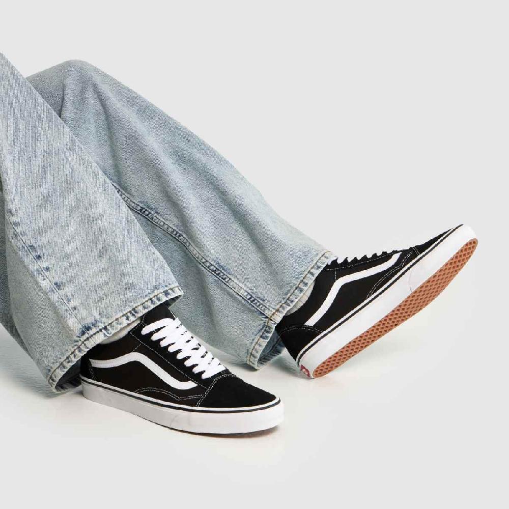 Schuh Vans Old Skool In Black & White