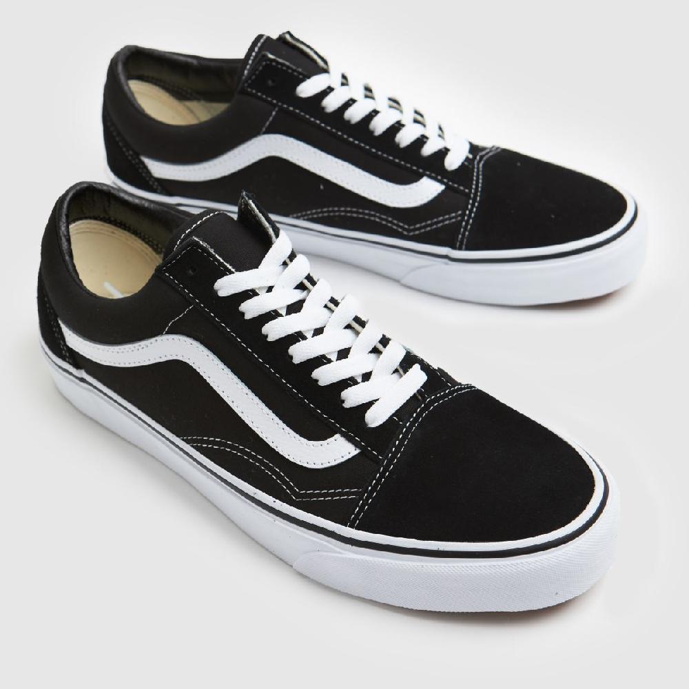 Schuh Vans Old Skool In Black & White