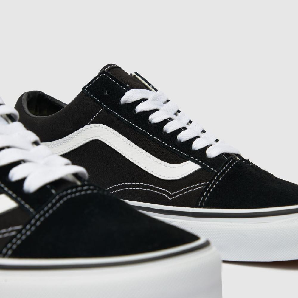 Schuh Vans Old Skool In Black & White