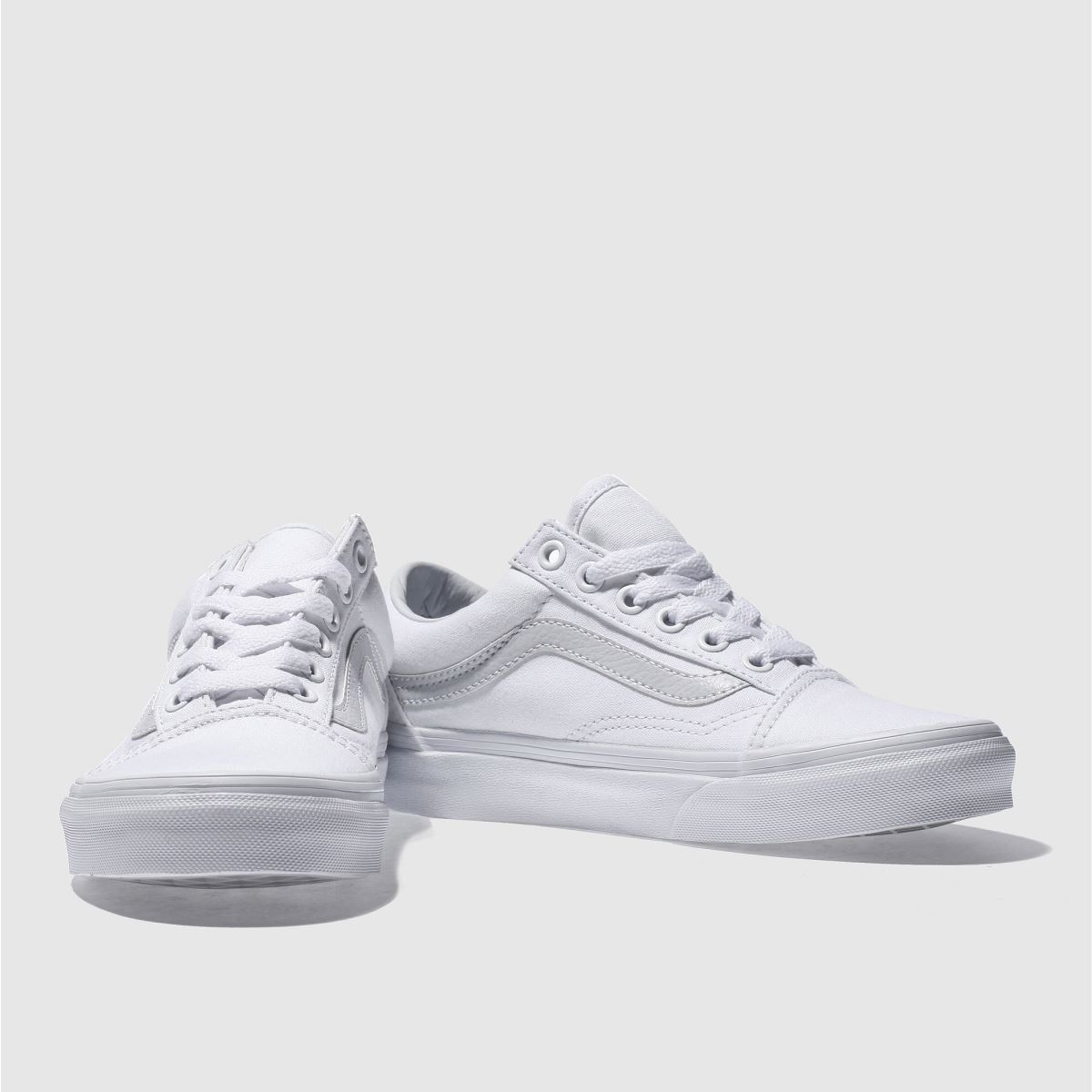 Schuh Vans Old Skool In White