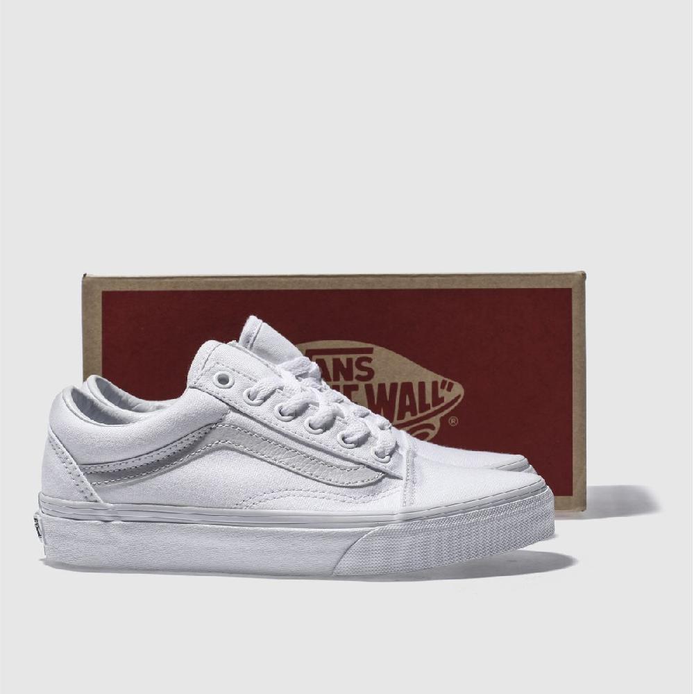 Schuh Vans Old Skool In White