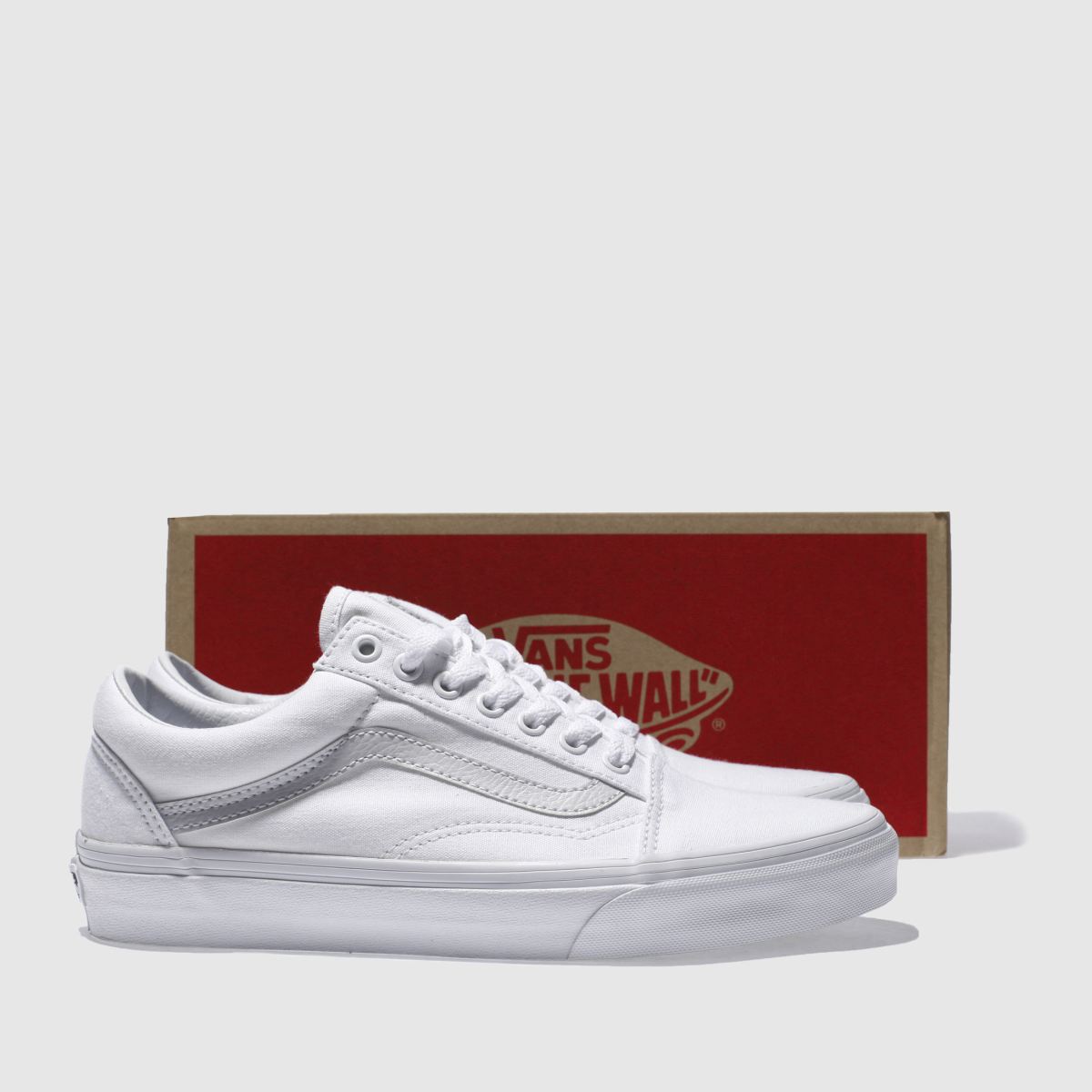 Schuh Vans Old Skool In White